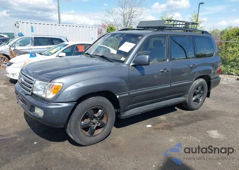 2003 Toyota Land Cruiser из США, поврежденный, VIN JTEHT05J932041288